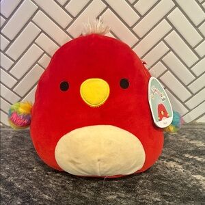 Squishmallows Red and Yellow Stuffed Animal